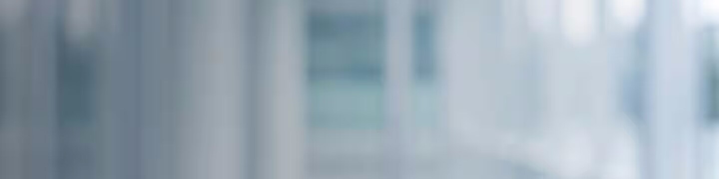 Blurred office door